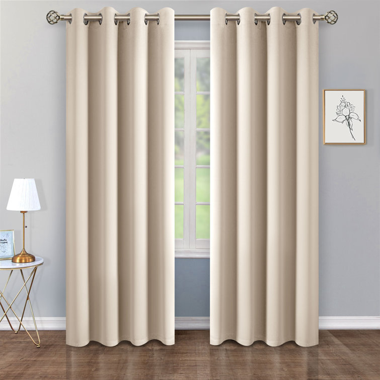 Latitude Run® Allizon Solid Blackout Thermal Grommet Curtain